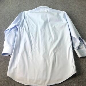 Arnau Barcelona 1930 Mens Dress Shirt 16 32/33 Non Iron Light Blue